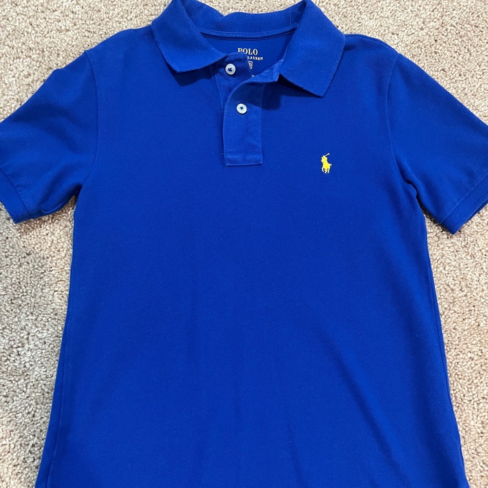 Boys Ralph Lauren Polo, Blue, Size 8